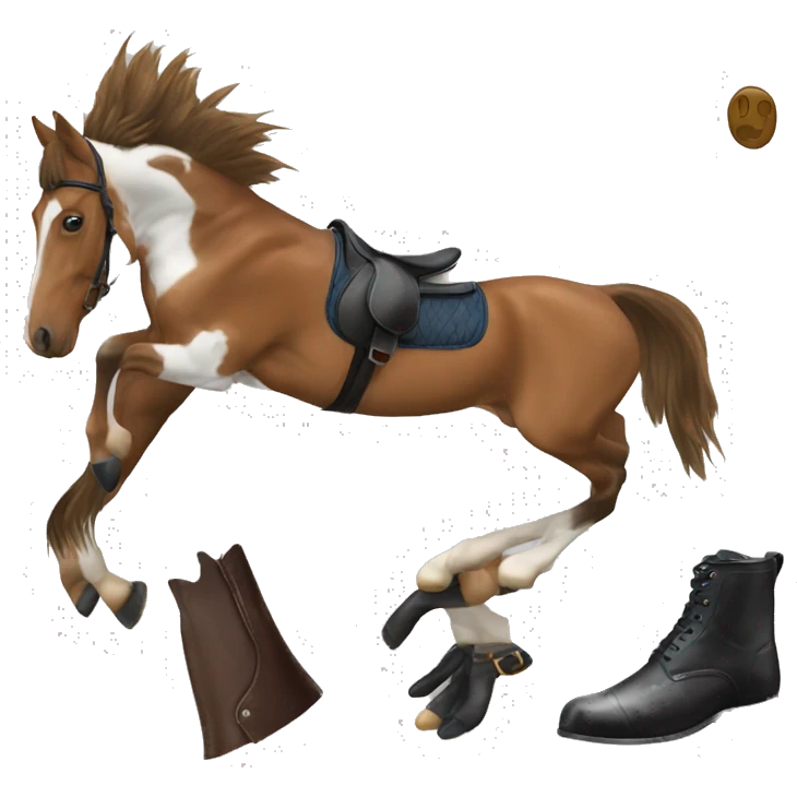 hunter jumper horse emoji