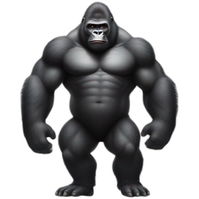 Buff Gorilla meeting Kim yong un emoji