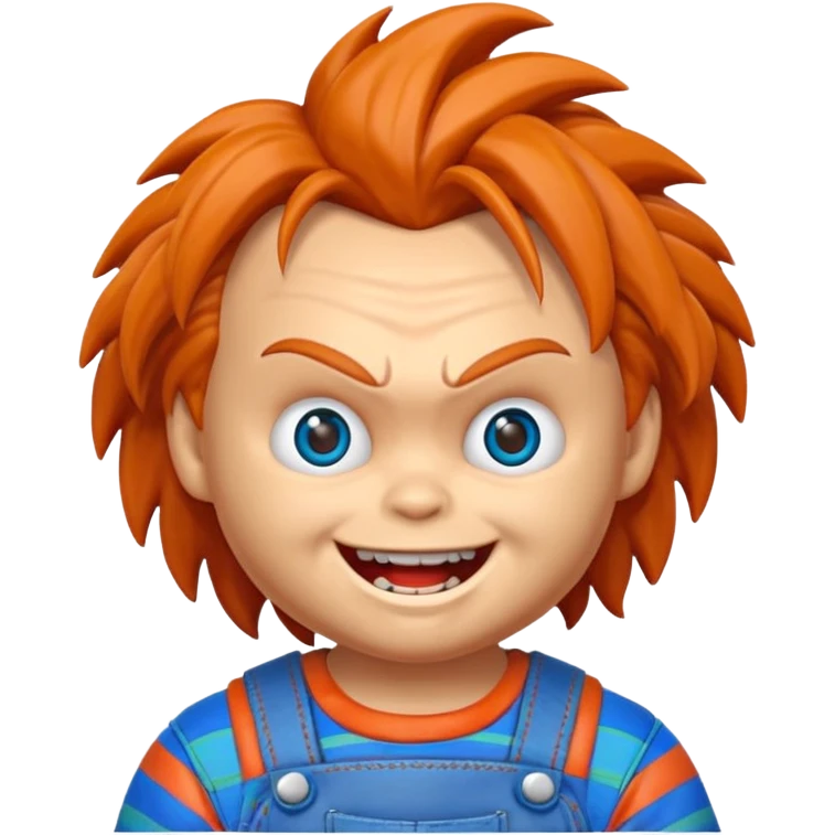 Un emojin de chuky emoji