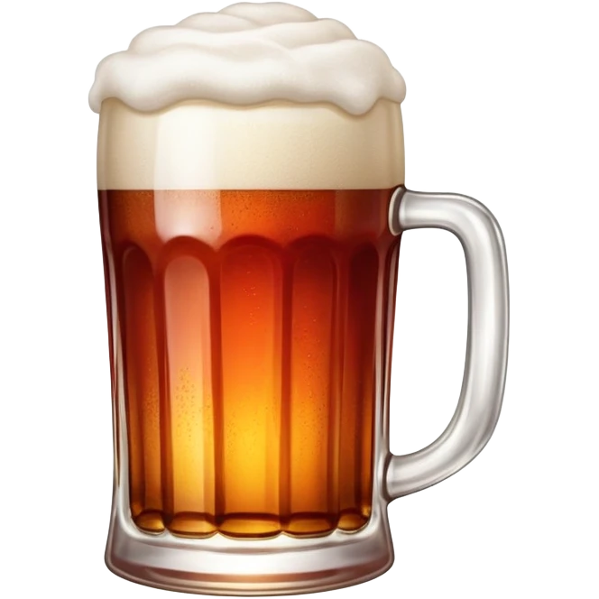 Make a red beer emoji