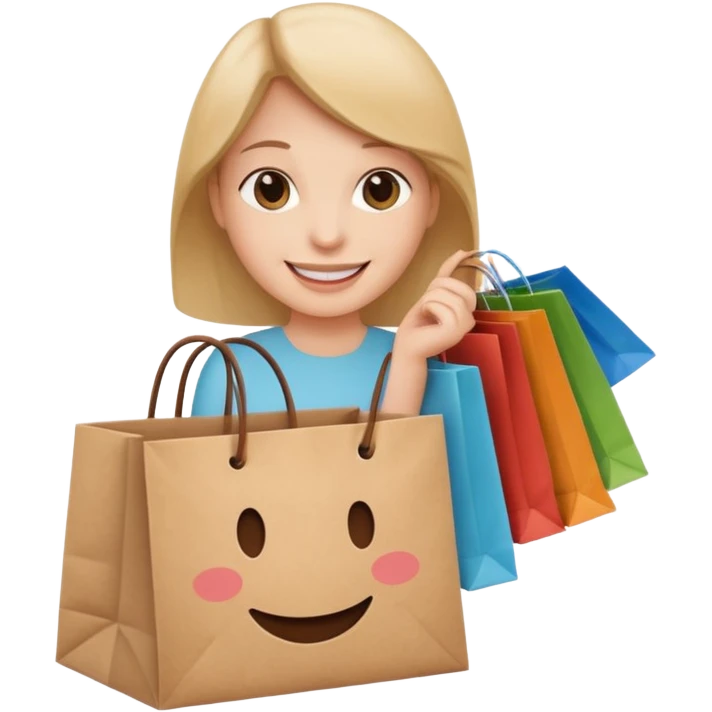 Mom said you could go get her some thing for the weekend emoji