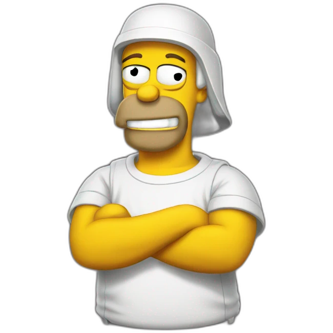 Homer swag emoji