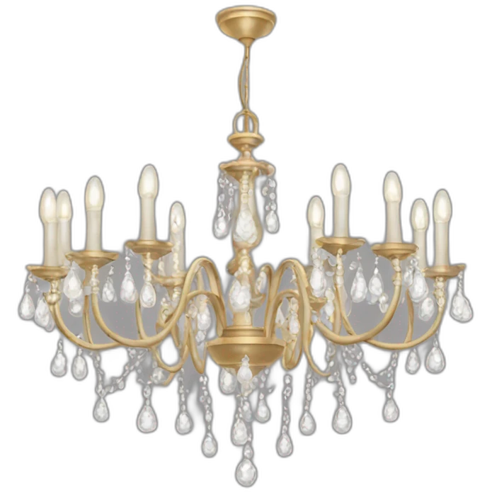 chandelier emoji