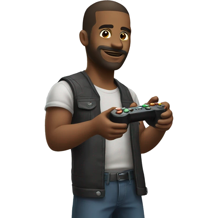 Playing video games  emoji