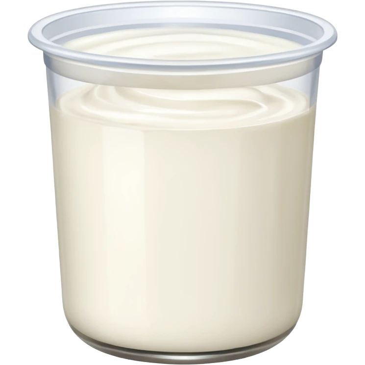 6oz yogurt emoji