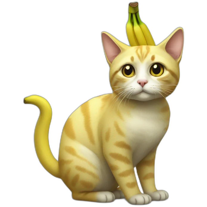 Banana cat emoji
