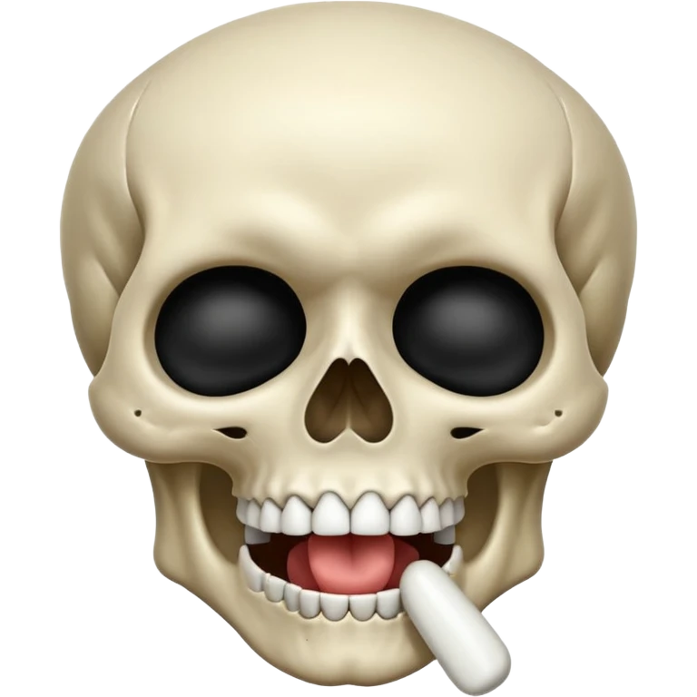 💀🥱🤫 emoji