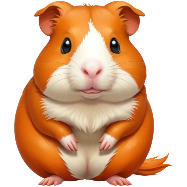 porcellino dindia arancione con gamba sexy emoji