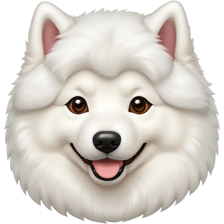 happy Samoyed emoji