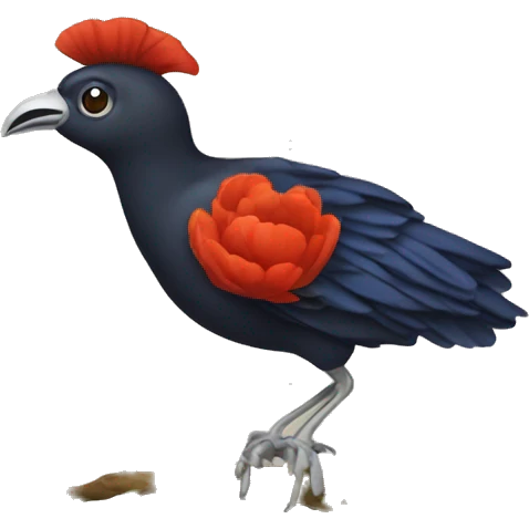 Opium bird emoji