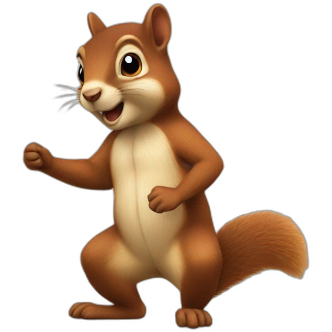 twerking squirrel emoji