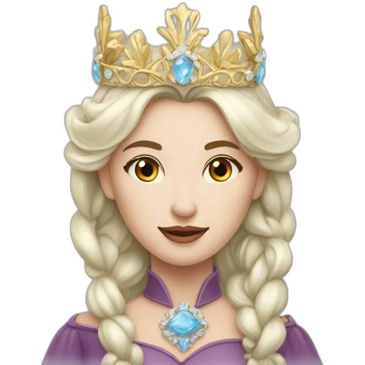 Reine des glaces  emoji