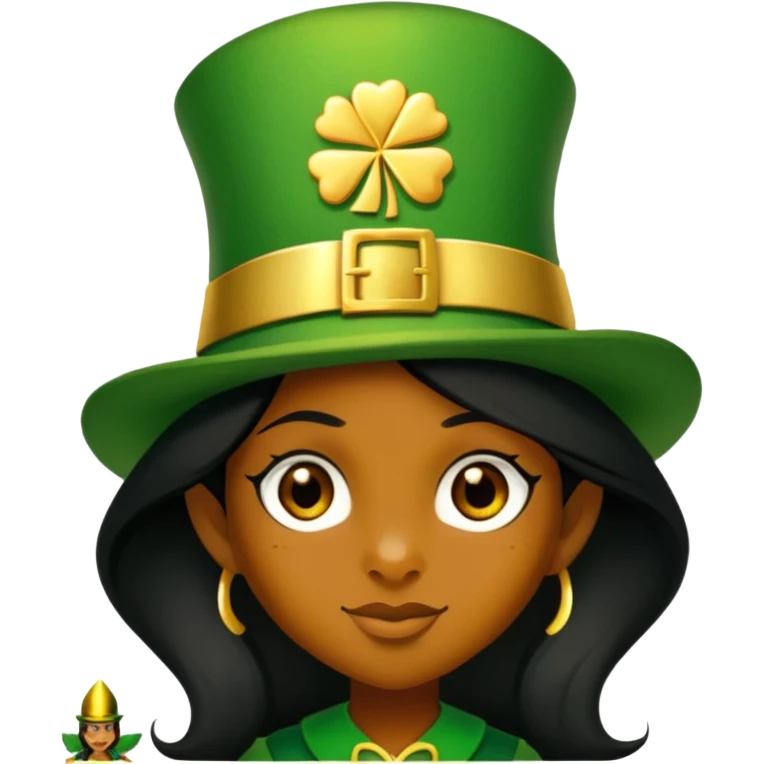 Celebratory Leprechaun emoji