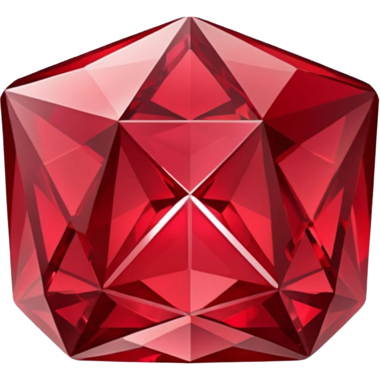 Red crystal group emoji