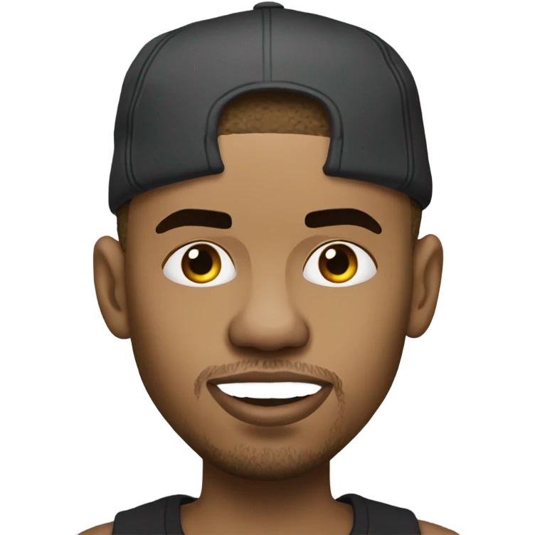 Realistic Chris Brown emoji