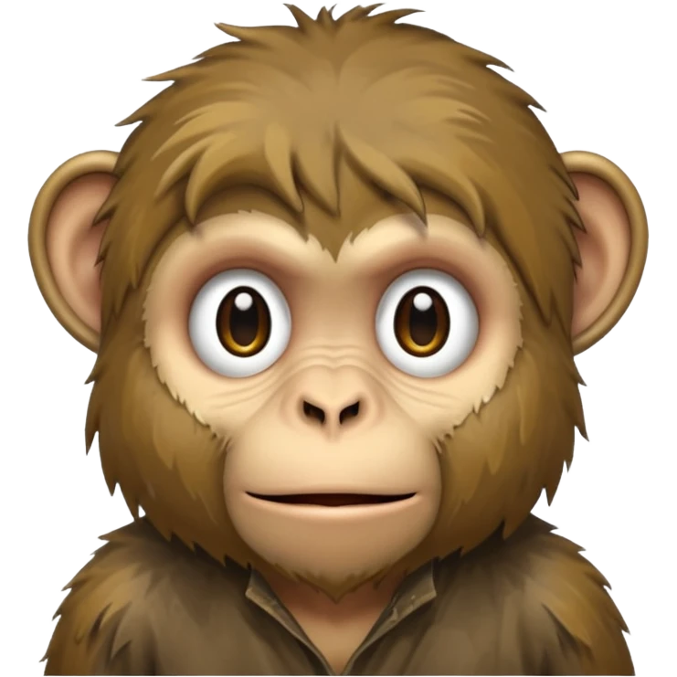 homeless monkey  emoji