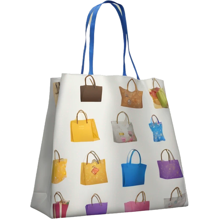 Shopping bags with the Victoria motif girdles Shopping bags with the Victoria fajas emoji