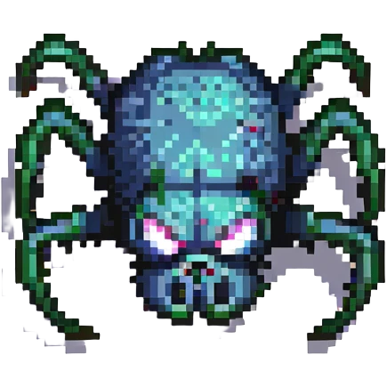 angry spider emoji
