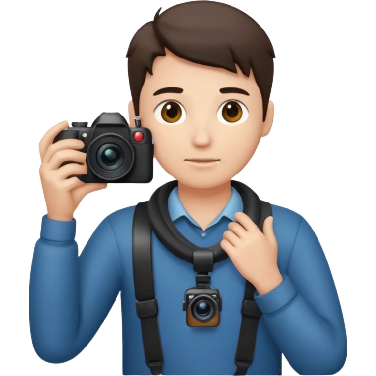 photographer facing away emoji