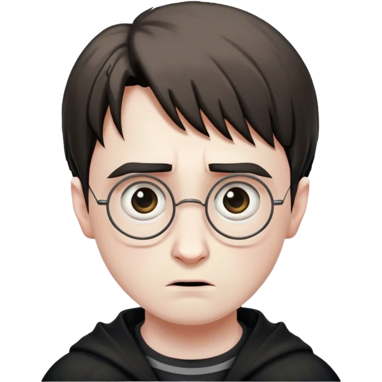 sad harry potter emoji
