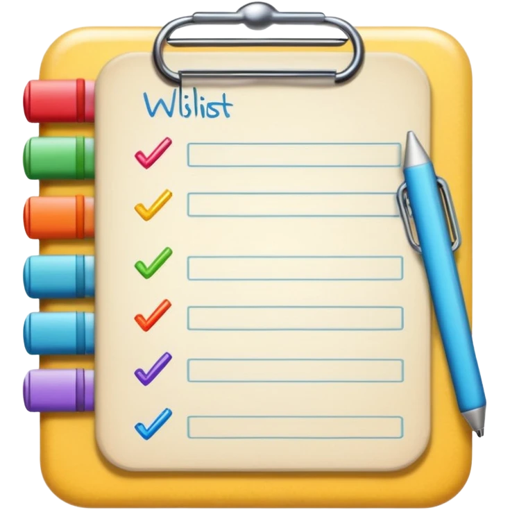 wishlist experience emoji