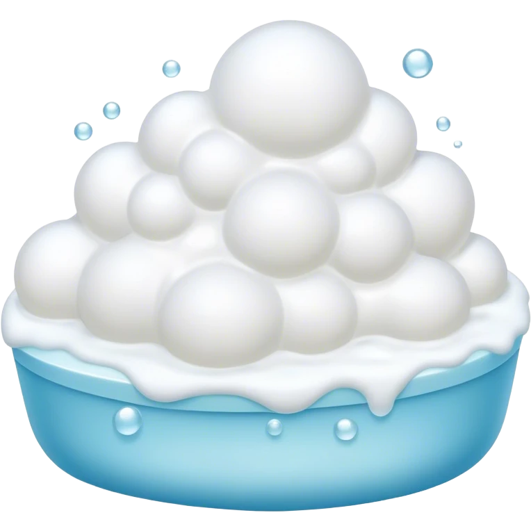 bath foam emoji