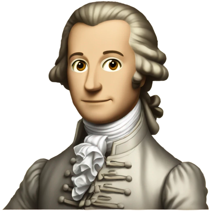 A lost poster with a picture of Mozart as the missing person.  emoji