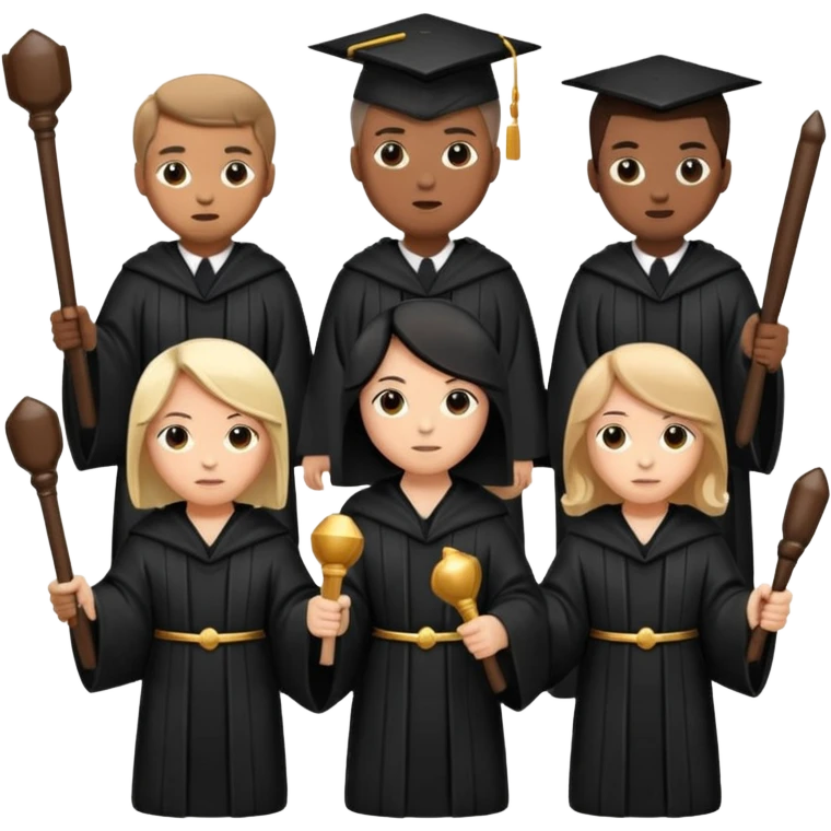 Judges with Gavels emoji