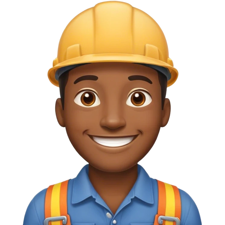Black handyman  emoji