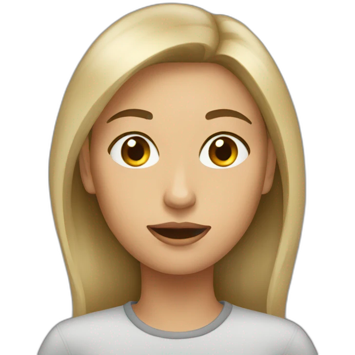 Femme en sans habits emoji