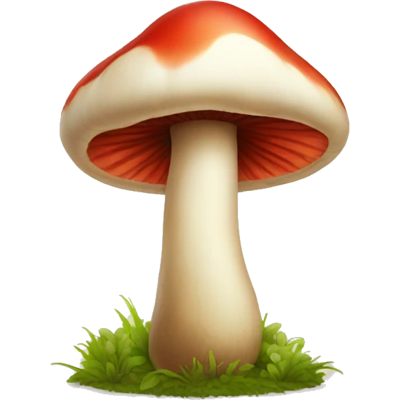 heart shaped mushroom emoji