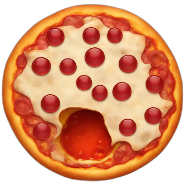 pizza blood cell emoji