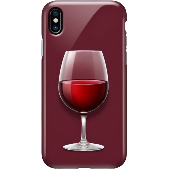 Corazon color vino iphone emoji