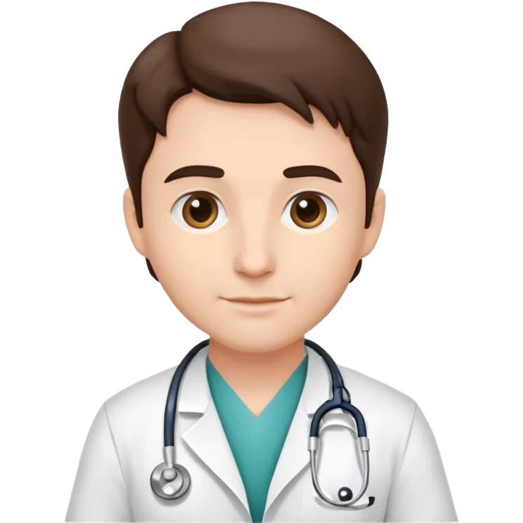 Doctor think emoji