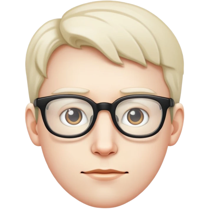 Nerdy face emoji