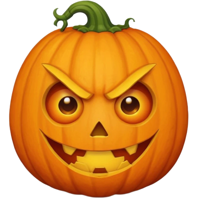Pumpkin monster kid 
 emoji