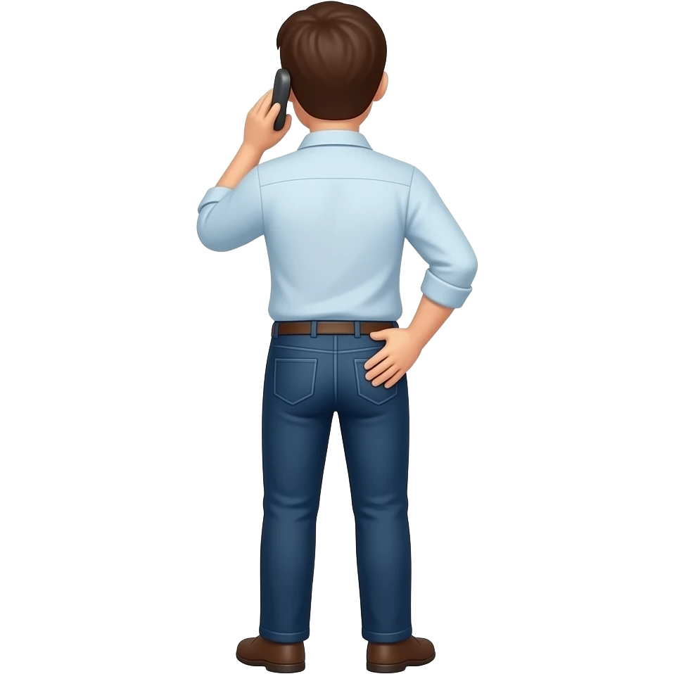 Butt dial emoji