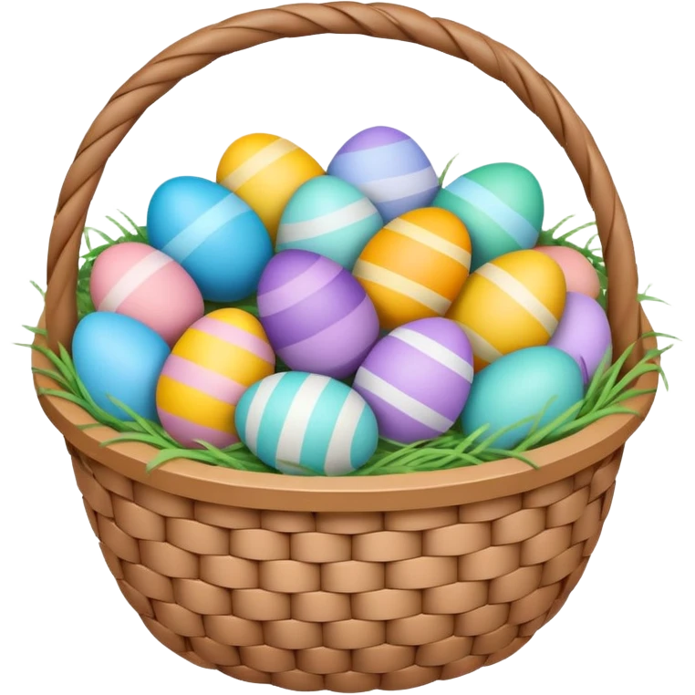 easter egg basket emoji