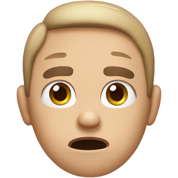 Nervous  emoji