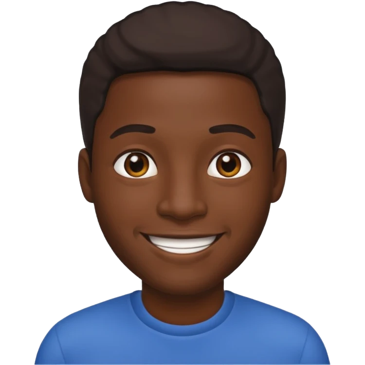 Black man emoji