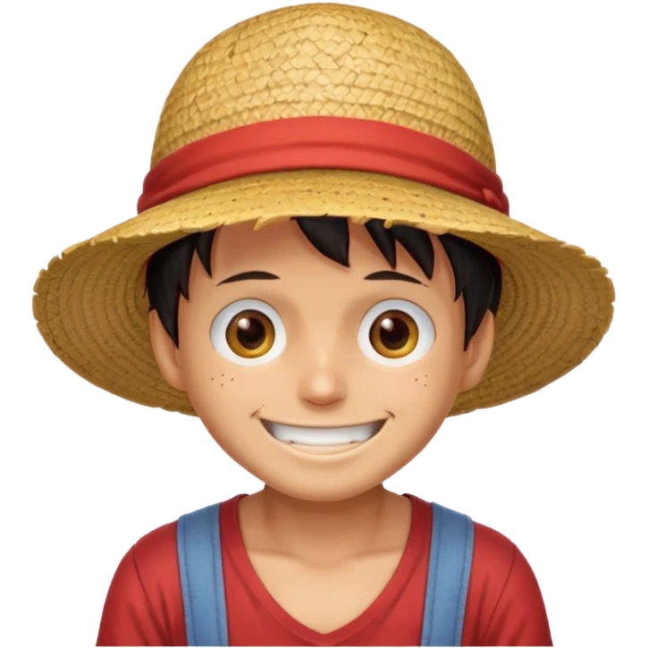 Luffy au chapeau de paille  emoji