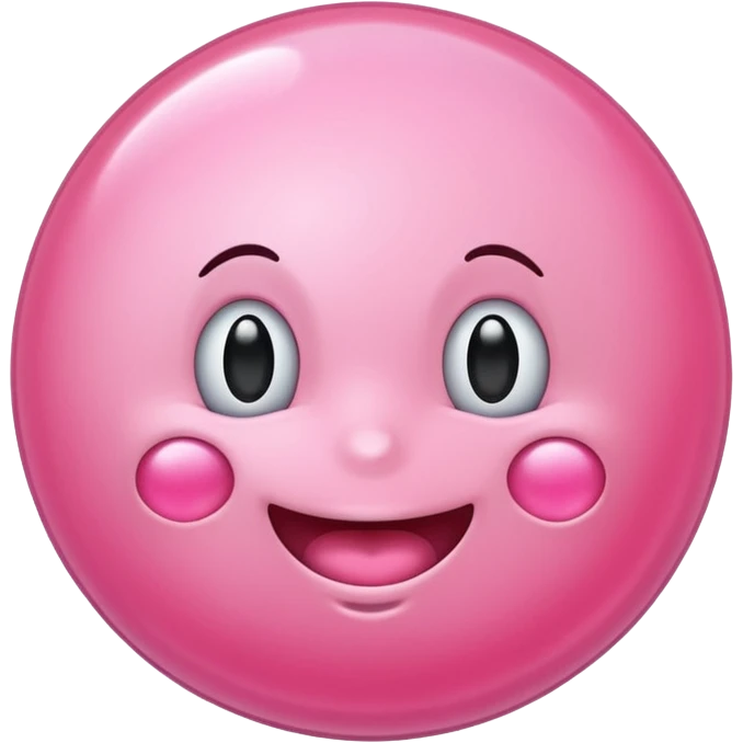 Burbuja de chicle rosado  emoji