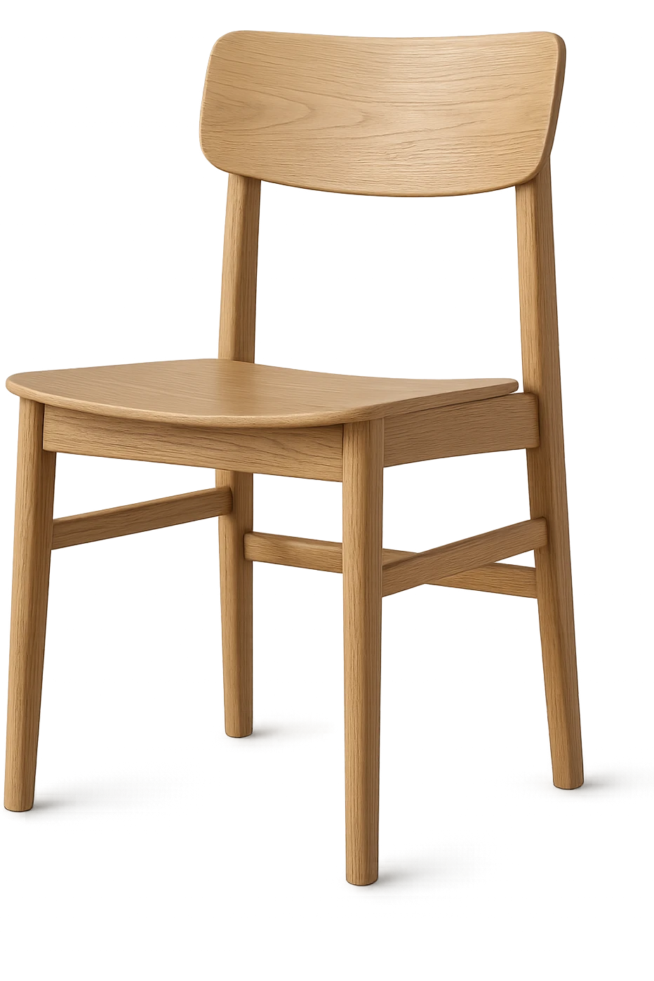 sedia semplice realistica in 3d, iperrealistica in 3d emoji