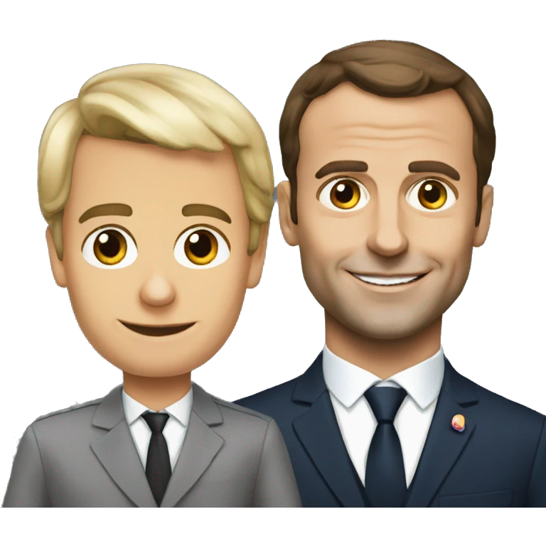 Emanuel Macron emoji