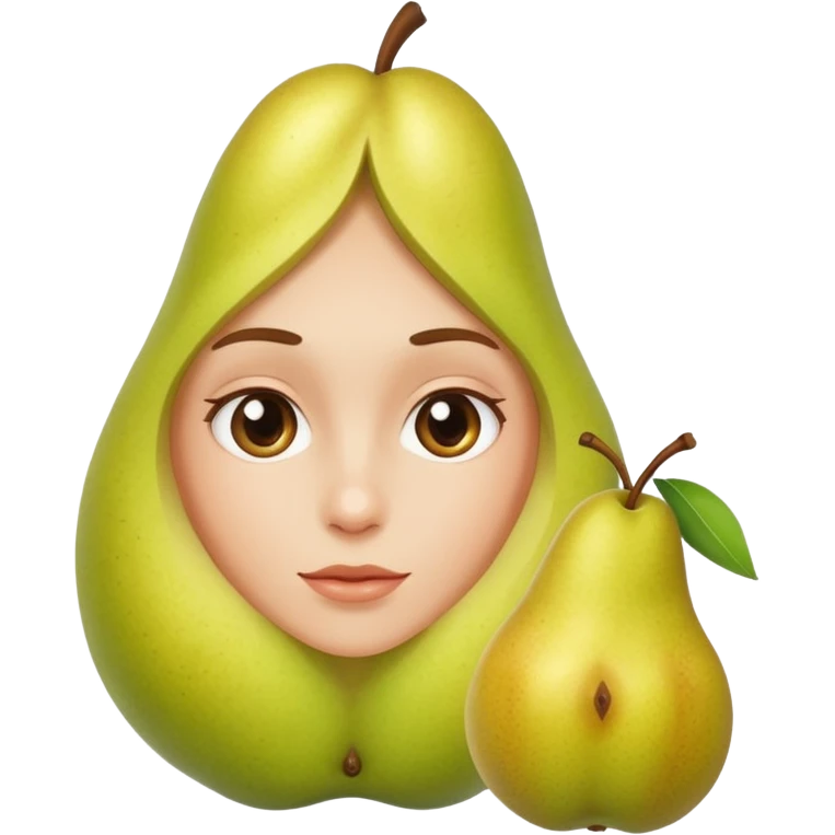 Rabatt with flash and pear emoji