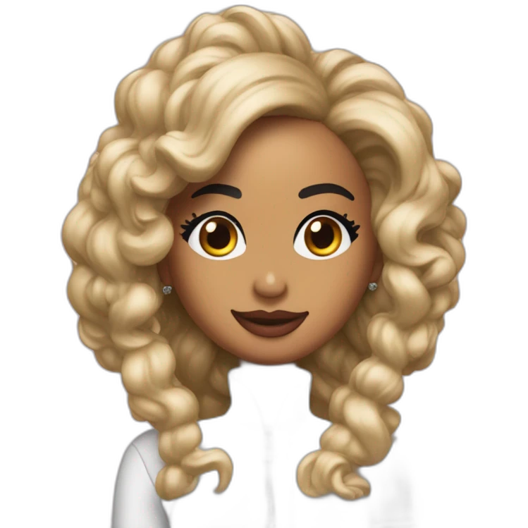cardi b view in back emoji