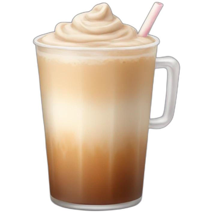 iced chai tea latte emoji