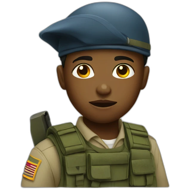 child soldier emoji