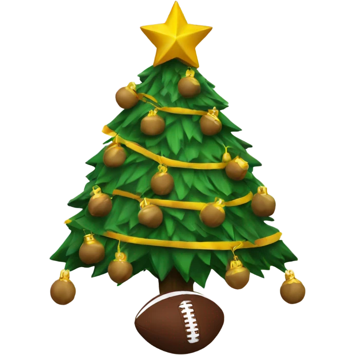 Fantasy Football Christmas Tree emoji