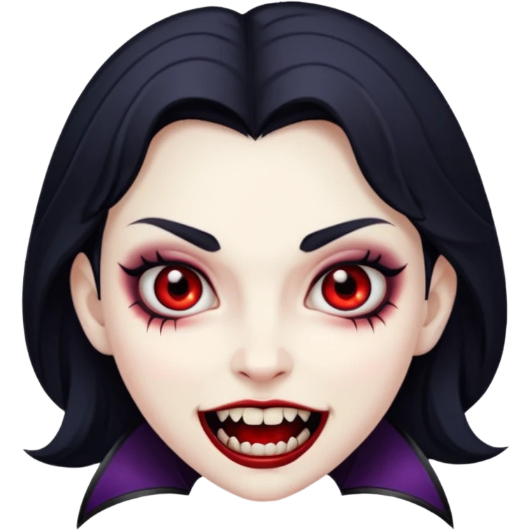Vampire girl emoji